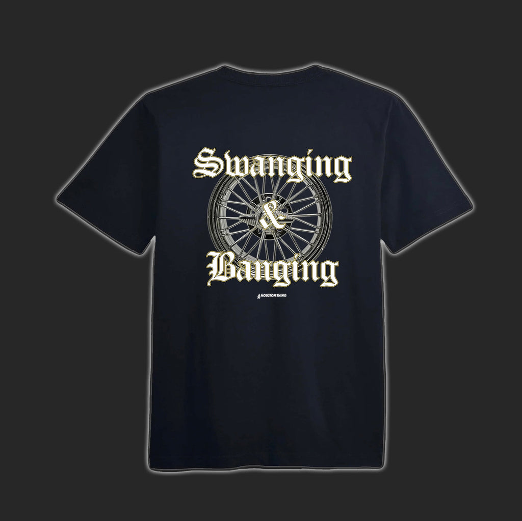 "Swanging and Banging" Tee (Black)